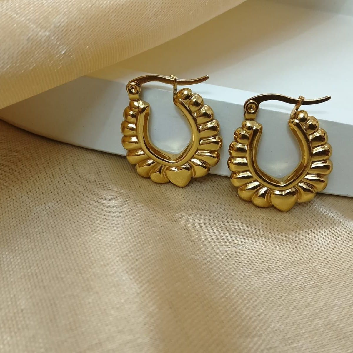 Heart (Anti Tarnish) Earrings