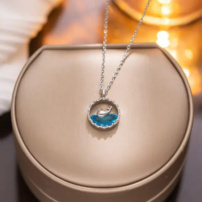 Blue Ocean neckpiece