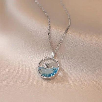 Blue Ocean neckpiece