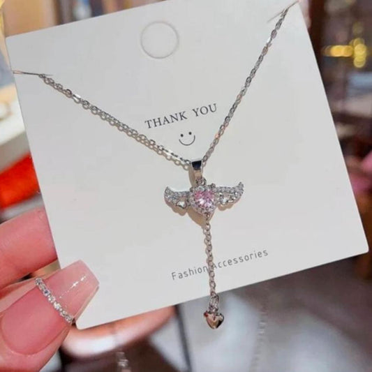 Wings of Elegance Neckpiece (Stainless Steel)