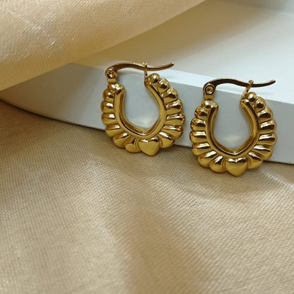 Heart (Anti Tarnish) Earrings