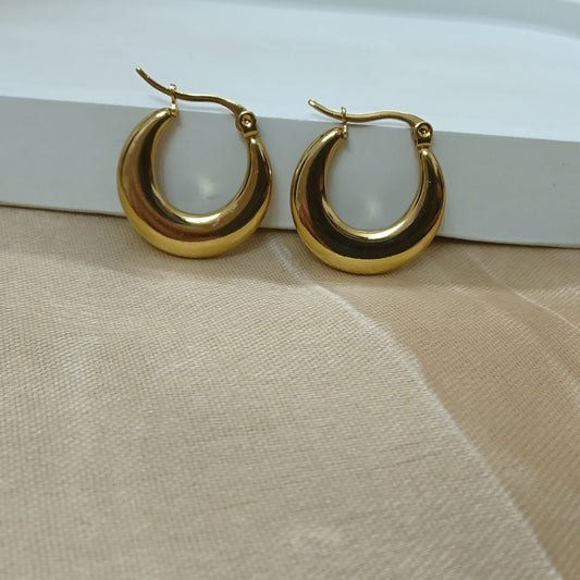 Elegant Everyday Hoops (Anti Tarnish)