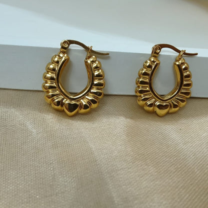 Heart (Anti Tarnish) Earrings