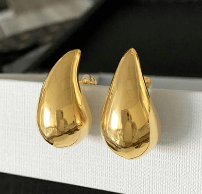 Golden  Everday Drop Earrings