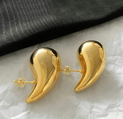 Golden  Everday Drop Earrings