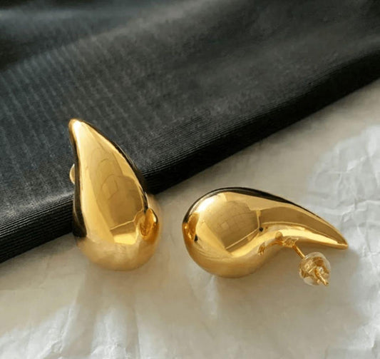 Golden  Everday Drop Earrings