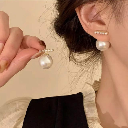 Dainty Pearl Detachable Studs